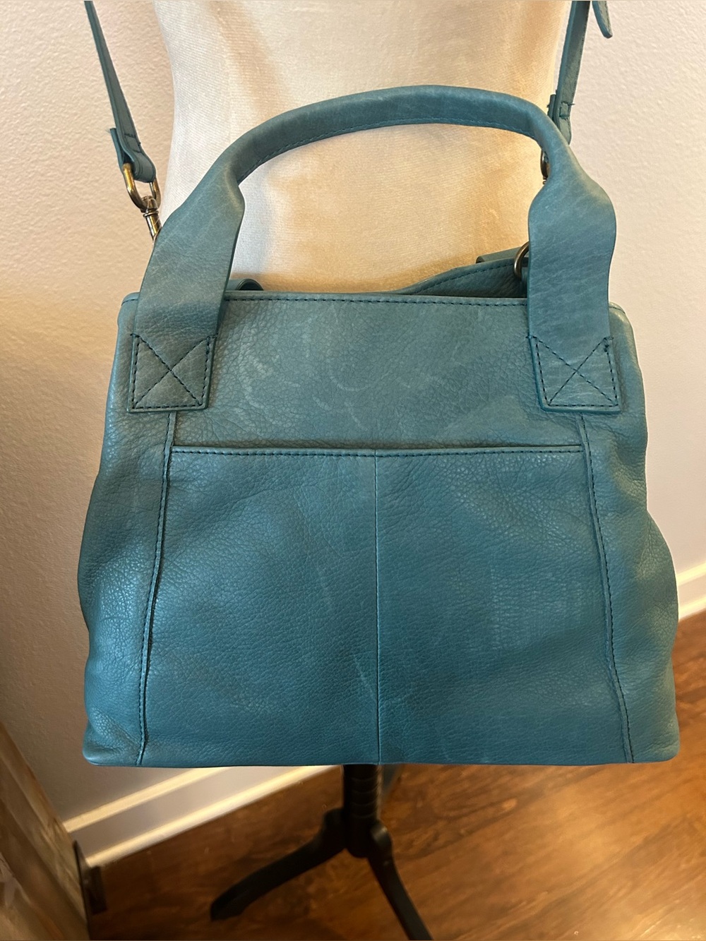 American Leather Co. Mini Ada Leather Satchel NWT - Picture 2 of 9